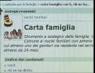 Ampliate le possibilità offerte della Carta Famiglia