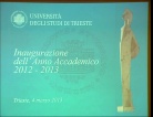 fotogramma del video Apertura dell'anno accademico 2012- 2013 all'Università di ...