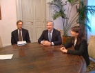 fotogramma del video Incontro Serracchiani-Tajani