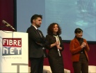 fotogramma del video Serracchiani inaugura il nuovo stabilimento FIBRE NET 
