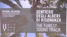 fotogramma del video Nuovo sentiero alberi di risonanza a Valbruna