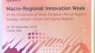 Macro-Regional Innovation Week: at the crossroads of three European Macro-Regions