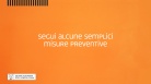 Coronavirus, alcune semplici misure preventive