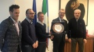 res. Zanin con Daniele Pontoni, Yankee Germano e glorie ciclismo FVG